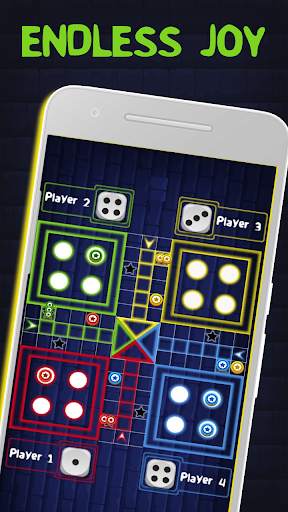 Glow ludo - Dice game screenshot 3
