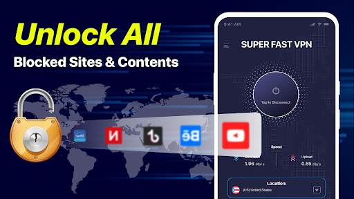 VPN Super Proxy Unlimited VPN screenshot 3