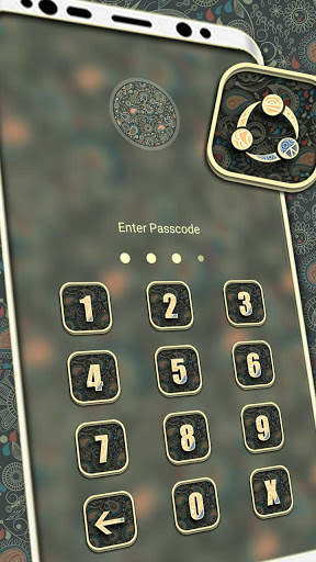 Floral Art Launcher Theme screenshot 4