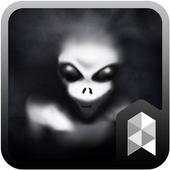 Black Alien Launcher theme 1.1
