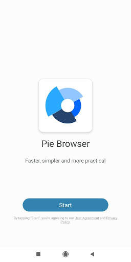 Pie Browser screenshot 1