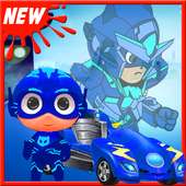 Transfrom Hero Pj Car Racing logo