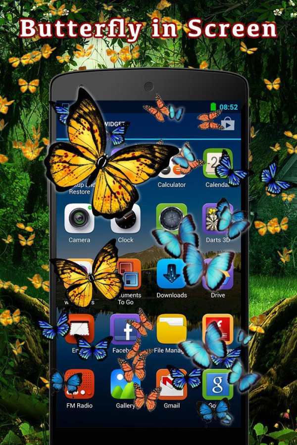 Butterfly in Phone Funny Joke screenshot 2