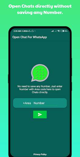 Open Chat For WhatsApp screenshot 1