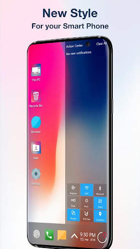 Phone X Theme For Computer Lau screenshot 1