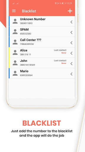 SIM-Blocker & Call-Blocker screenshot 5