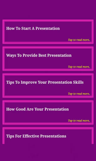 Presentation Skills скриншот 3