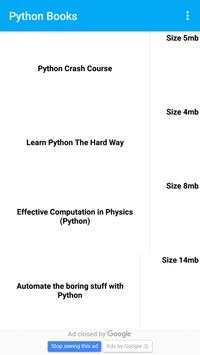 Python Programming Books скриншот 1