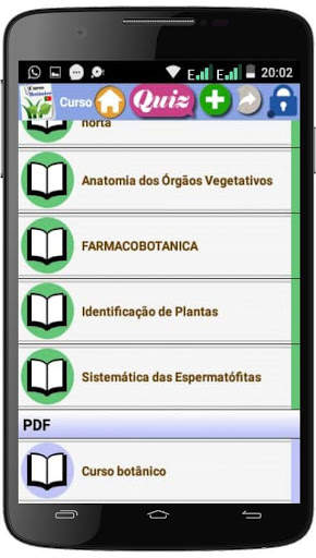 Curso Botânico (português) screenshot 2