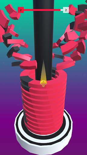 Stack Crash Drop Fall Ball screenshot 5