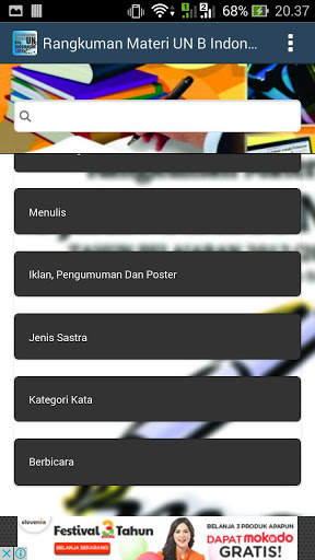 Rangkuman UN B Indonesia SMP screenshot 5