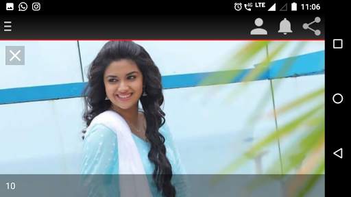Keerthy Suresh  HD Images & Social Media Updates screenshot 7