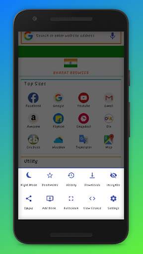 Bharat Browser is FAST, SIMPLE and SECURE browser screenshot 2