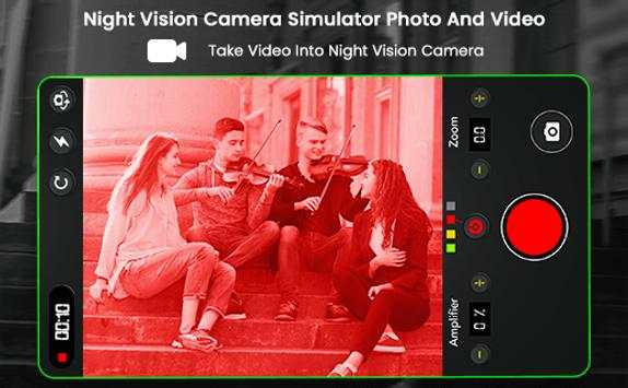 Night Vision Camera Simulator: Photo and Video screenshot 7