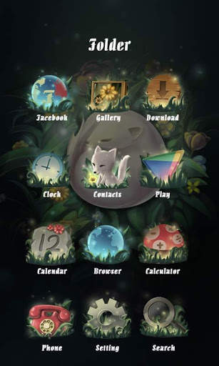 The Fox Theme - ZERO launcher screenshot 3