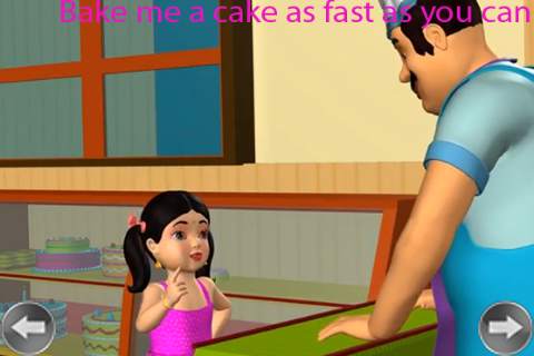 Kids Nursery Rhyme Pat A Cake screenshot 3