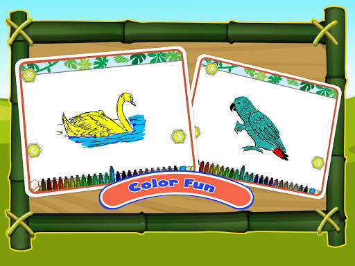 Bird Sounds Fun Learning Games - Coloring & Puzzle screenshot 2