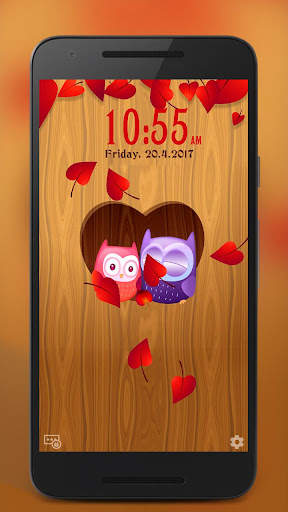 Owl Live Lock Screen screenshot 2