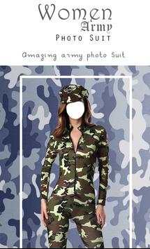 Wooman Army Photo Suit screenshot 2