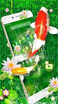 3D Koi Fish Bamboo Theme🐟 screenshot 3