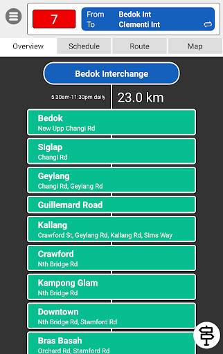 SingBUS: Next Bus Arrival Info screenshot 7