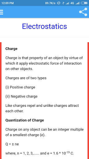 Class 12 Physics Notes And Solutions screenshot 2