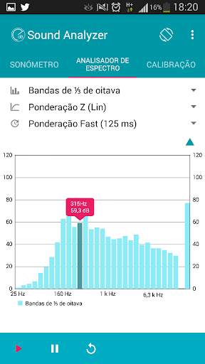 Sound Analyzer App screenshot 2