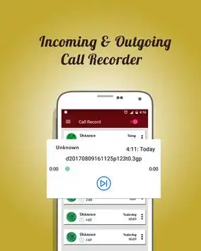 Auto Call Recorder For Android screenshot 4