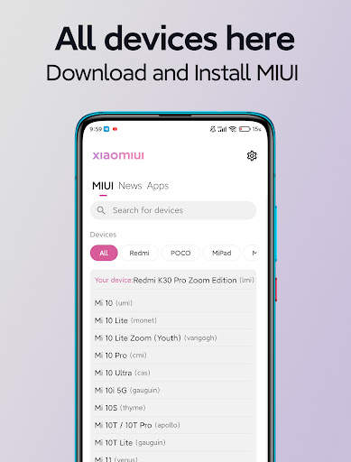 MIUI Downloader screenshot 1