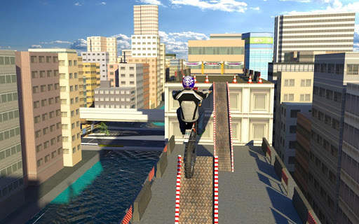 Bike Racing On Roof screenshot 4