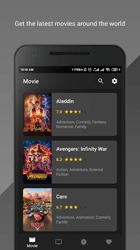 Movie and TV Show Catalogue screenshot 1