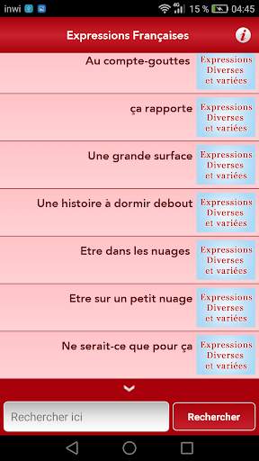 Expressions Françaises screenshot 4