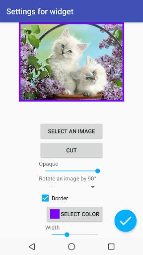 Widget Foto-7 screenshot 1
