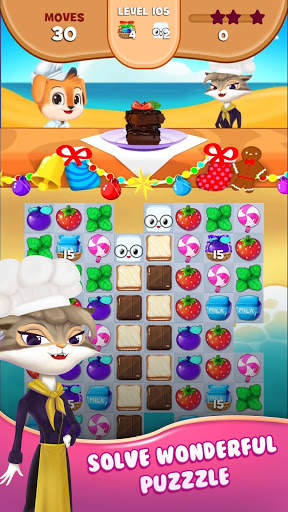 Cake Crush Link Match 3 Puzzle Game screenshot 3