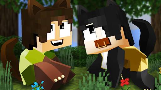Baby Wolf Mod for Minecraft screenshot 1