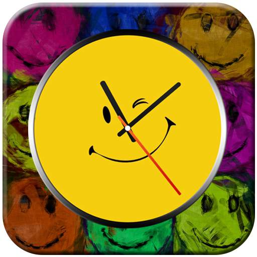 Smiley Clock Live Wallpaper 1.11