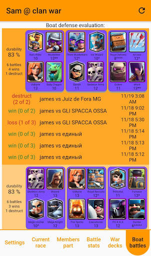 Clan War Analyzer screenshot 3