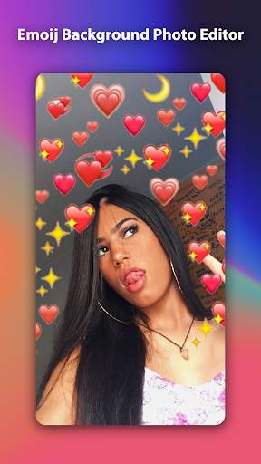 Emoji Background Photo Editor screenshot 1