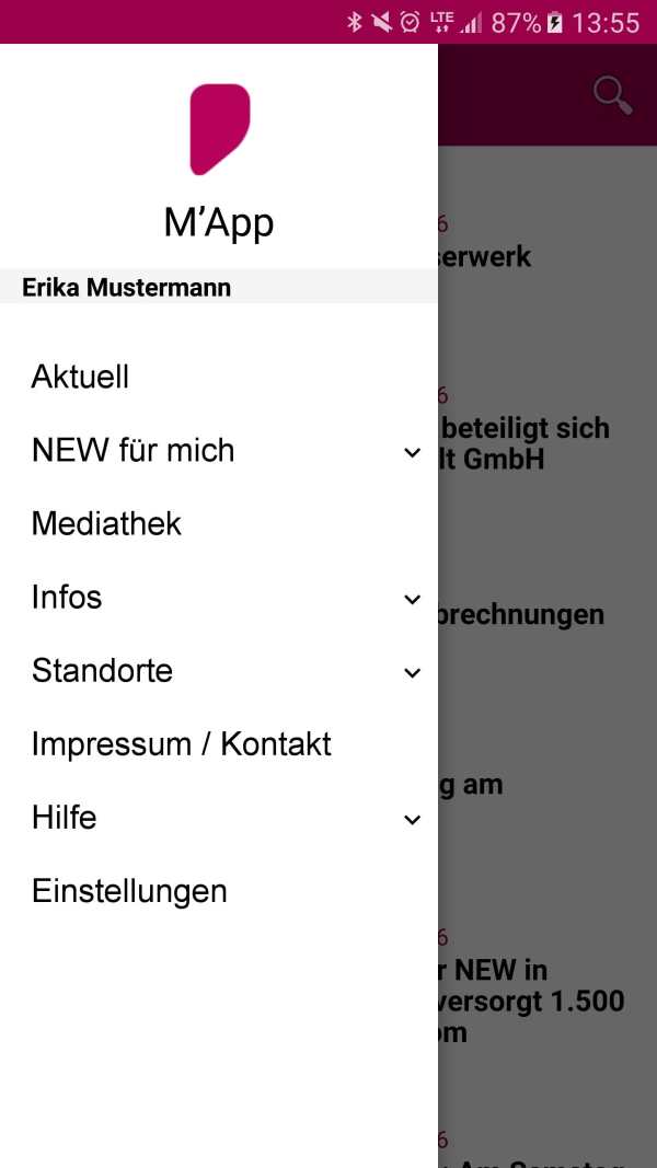 M'App - NEW Mitarbeiter App screenshot 1