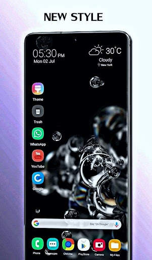 Samsung Galaxy S20 Launcher, S20 Series themes screenshot 4