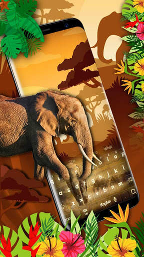 Elephants Keyboard screenshot 1