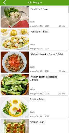 Salatrezepte screenshot 3