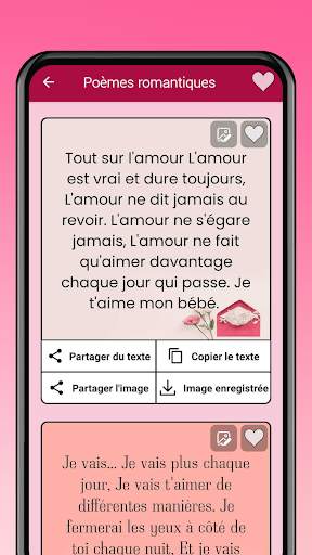 Poèmes d'amour pour elle & lui screenshot 4