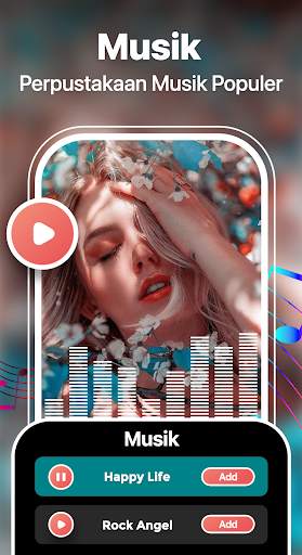 Pembuat Video Foto dengan Lagu screenshot 3
