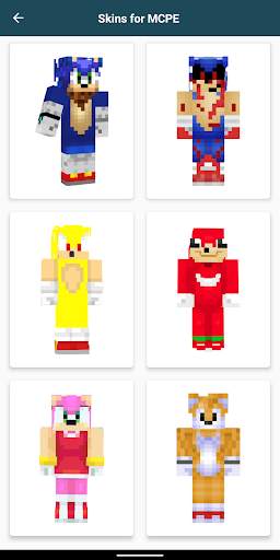 Soni Skins for Minecraft PE screenshot 6