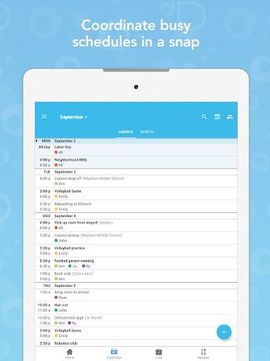 Cozi Family Organizer 7 تصوير الشاشة