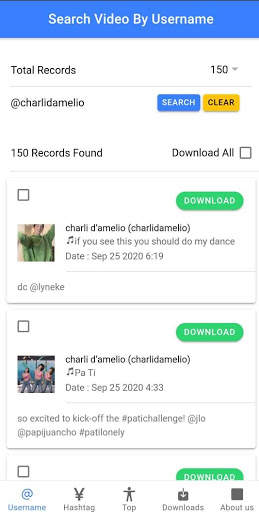 Search Video for Tiktok screenshot 2