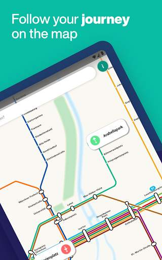 Munich Metro - MVG map and route planner screenshot 10