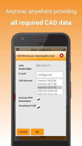 igus® 3D-CAD-Models screenshot 5