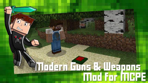 Modern Guns Mod for MCPE screenshot 2
